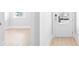 Light and bright entryway with luxury vinyl plank flooring and white doors at 217 Terrace View Dr, Summerville, SC 29486
