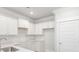 Kitchen features white cabinets and a stainless steel sink at 217 Terrace View Dr, Summerville, SC 29486