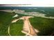 Aerial view of new home community development with lots and ponds at 219 Terrace View Dr, Summerville, SC 29486