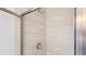 Shower stall with glass enclosure and light beige tile at 219 Terrace View Dr, Summerville, SC 29486