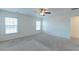 Empty bedroom with neutral walls and carpet at 234 Swamp Creek Ln, Moncks Corner, SC 29461