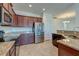 Open kitchen with granite countertop at 234 Swamp Creek Ln, Moncks Corner, SC 29461
