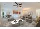 Open living room and dining area with modern furniture at 234 Swamp Creek Ln, Moncks Corner, SC 29461