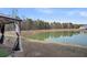 Serene pond view from backyard at 396 Painted Lady Ln, Goose Creek, SC 29445