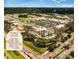 Aerial view of shopping center in Cane Bay Plantation at 401 Huckleberry Ct, Summerville, SC 29486