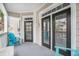 Private balcony with seating and views of the community at 45 Sycamore Ave # 523, Charleston, SC 29407