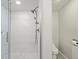 Modern bathroom with a large shower, marble tile, and stylish fixtures at 4995 Green Dolphin Way, Kiawah Island, SC 29455