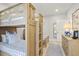 ' room with a wooden bunk bed at 4995 Green Dolphin Way, Kiawah Island, SC 29455