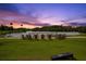 Lakeside community with relaxing seating area at sunset at 4995 Green Dolphin Way, Kiawah Island, SC 29455
