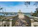 Picturesque dock with gazebos and calm water views at 4995 Green Dolphin Way, Kiawah Island, SC 29455