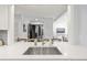 Kitchen sink and countertop with a view into the adjacent living area at 4995 Green Dolphin Way, Kiawah Island, SC 29455