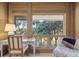 Home office features built-in desk and tranquil wooded views at 4995 Green Dolphin Way, Kiawah Island, SC 29455