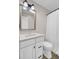 Simple bathroom with a single vanity and a shower/tub combo at 5225 Mulholland Dr, Summerville, SC 29485