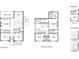 Detailed floor plan of home's first and second floor at 0 United Dr, Huger, SC 29450