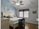 Spacious main bedroom with hardwood floors and large windows at 1001 Shinnecock Hills Ct, Summerville, SC 29483
