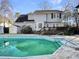 House with a backyard pool and deck at 1001 Shinnecock Hills Ct, Summerville, SC 29483