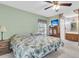 Spacious bedroom with a TV, ensuite bathroom, and generous natural light at 101 Winston Cir, Summerville, SC 29485