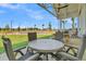 Enjoy outdoor gatherings with ample seating on the spacious patio and a relaxing community lawn at 108 Crosscut Ln, Summerville, SC 29486
