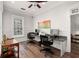 Business center with computers, printer, and comfortable seating at 1632 Telfair Way, Charleston, SC 29412