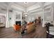 Spacious clubhouse with hardwood floors and fireplace at 1632 Telfair Way, Charleston, SC 29412