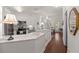 Eat-in kitchen boasts granite countertops and modern appliances at 1632 Telfair Way, Charleston, SC 29412