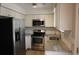 Modern kitchen with stainless steel appliances and granite countertops at 186 Bridgecreek Dr, Goose Creek, SC 29445
