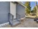 This home features an exterior back door with concrete steps at 1904 Iris St, North Charleston, SC 29405