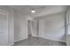 Bedroom with gray walls, wood floors and closet at 210 Drexel Rd, Ladson, SC 29456