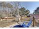 Deck overlooking backyard and neighboring home at 210 Drexel Rd, Ladson, SC 29456