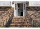 Brick front steps leading to a double-door entry at 210 Drexel Rd, Ladson, SC 29456