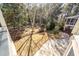 Spacious backyard with mature trees and a patio at 2517 Charter Oaks Dr, Mount Pleasant, SC 29466
