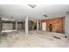 Spacious basement area with stairs, visible utilities, and garage doors, providing ample storage and functionality at 2517 Charter Oaks Dr, Mount Pleasant, SC 29466