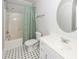 Clean bathroom with a bathtub, shower, and vanity at 2517 Charter Oaks Dr, Mount Pleasant, SC 29466