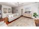 Cozy living room featuring hardwood floors, fireplace, and built-in shelving at 2517 Charter Oaks Dr, Mount Pleasant, SC 29466