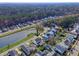 Aerial view of house near water in a community at 2725 Battery Pringle Dr, Johns Island, SC 29455