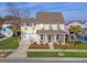 House with a front porch and two-car garage at 2725 Battery Pringle Dr, Johns Island, SC 29455