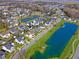Aerial view of a house by the water in a community at 2725 Battery Pringle Dr, Johns Island, SC 29455