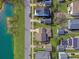 Bird's eye view of a house near a pond at 2725 Battery Pringle Dr, Johns Island, SC 29455
