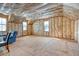Unfinished bonus room with wood flooring and new insulation at 2725 Battery Pringle Dr, Johns Island, SC 29455
