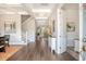 Bright and spacious entryway with hardwood floors and high ceilings at 2725 Battery Pringle Dr, Johns Island, SC 29455