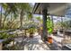 Outdoor deck showcasing a dining area and comfortable seating, perfect for enjoying the outdoor scenery at 2947 Deer Point Dr, Seabrook Island, SC 29455