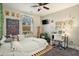 Bright bedroom with a comfy bed, and a window at 5135 Park Creek Avenue, North Charleston, SC 29418