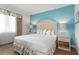 Inviting bedroom with a king-size bed and soft lighting at 5804 Palmetto Dr # A-401/403, Isle of Palms, SC 29451