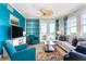 Cozy living room filled with natural light and stylish furnishings at 5804 Palmetto Dr # A-401/403, Isle of Palms, SC 29451