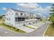 A beautiful townhome building with garages and covered patios at 637 N Laurel St # 75, Summerville, SC 29483