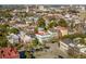 Stunning aerial view showcases Charleston's colorful architecture, lush trees, and charming streetscapes in a vibrant urban setting at 71 E Bay St, Charleston, SC 29401