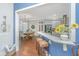 Open kitchen features granite countertops and modern appliances at 788 Awendaw Lakes Blvd, Awendaw, SC 29429