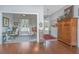 Bright office space with two work stations and hardwood floors at 788 Awendaw Lakes Blvd, Awendaw, SC 29429