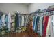 Large walk-in closet with ample shelving and hanging space at 788 Awendaw Lakes Blvd, Awendaw, SC 29429