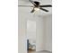 Bedroom with view of bathroom and ceiling fan at 7897 Sabalridge Dr, North Charleston, SC 29418